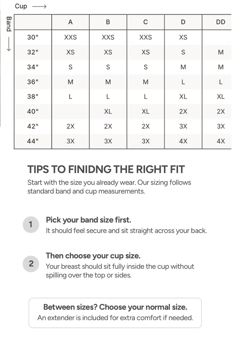 Size guide chart